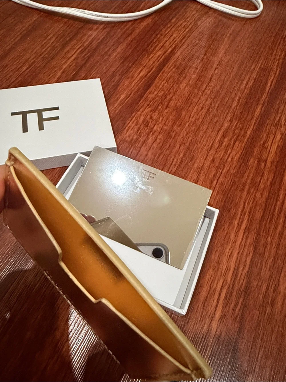 Tom Ford compact metallic